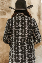 Load image into Gallery viewer, Aztec Black Concho Blazer