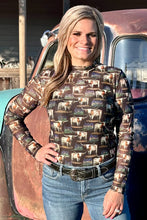 Load image into Gallery viewer, Somewhere In Texas Mesh Top