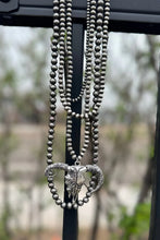 Load image into Gallery viewer, Wild & Western Skull Necklace