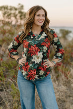 Load image into Gallery viewer, Poinsettia Season Top