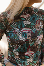 Load image into Gallery viewer, Viva Las Vegas Mesh Top