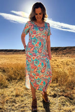 Load image into Gallery viewer, Willow Paisley Maxi Dress