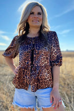 Load image into Gallery viewer, Hear Me Roar Tie Top
