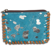 Load image into Gallery viewer, Turquoise  Coin Purse
