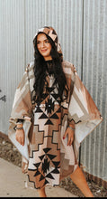 Load image into Gallery viewer, Aztec Rain Poncho
