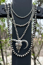 Load image into Gallery viewer, Wild &amp; Western Skull Necklace
