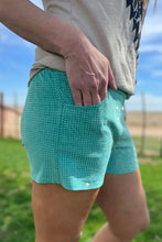 Load image into Gallery viewer, Jitter Bug Shorts Turquoise
