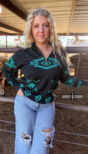 Load image into Gallery viewer, Black Calhoun Pullover Sweater
