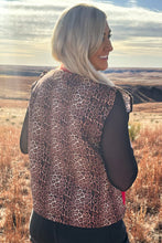 Load image into Gallery viewer, Red Dust Leopard Vest

