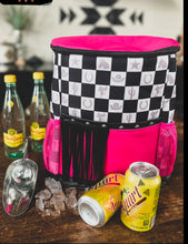 Load image into Gallery viewer, Cool It Cowboy  Pink Cooler Backpack
