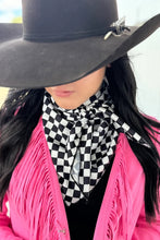 Load image into Gallery viewer, Round the Track  Wild Rag
