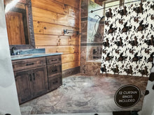 Load image into Gallery viewer, Cowprint Shower Curtain
