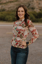 Load image into Gallery viewer, Howdy Santa Mesh Top
