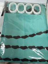 Load image into Gallery viewer, Bootstitch Turquoise Shower Curtain
