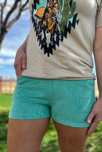 Load image into Gallery viewer, Jitter Bug Shorts Turquoise
