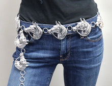Load image into Gallery viewer, Western Horse Head Belt
