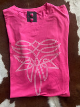 Load image into Gallery viewer, Pink Boot Stitch T-Shirt
