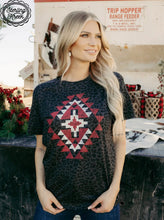 Load image into Gallery viewer, Leopard Spice Aztec Top
