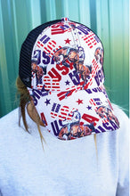 Load image into Gallery viewer, Patriotic Cowboy  Baseball Cap
