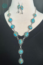 Load image into Gallery viewer, Turquoise Necklace &amp; Earrings
