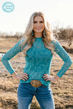 Load image into Gallery viewer, Cowgirl Thing Mesh Top
