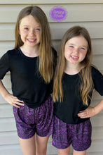 Load image into Gallery viewer, Girls Sheridan Purple Shorts

