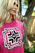 Load image into Gallery viewer, Pink Aztec T-Shirt
