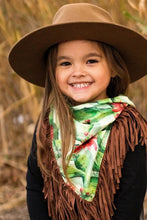 Load image into Gallery viewer, Girls Beige Cactus Wild Rag
