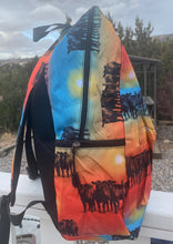 Load image into Gallery viewer, Sunset Herd  Backpack
