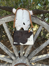 Load image into Gallery viewer, Sublime Cow Print Hand Tooled Purse
